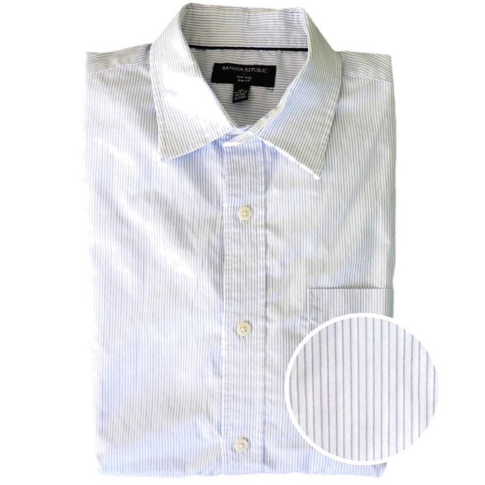 Banana Republic Non-Iron Button Down Slim Fit - M